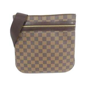 LOUIS VUITTON Authentic Brown Damier Pochette Shoulder Bag